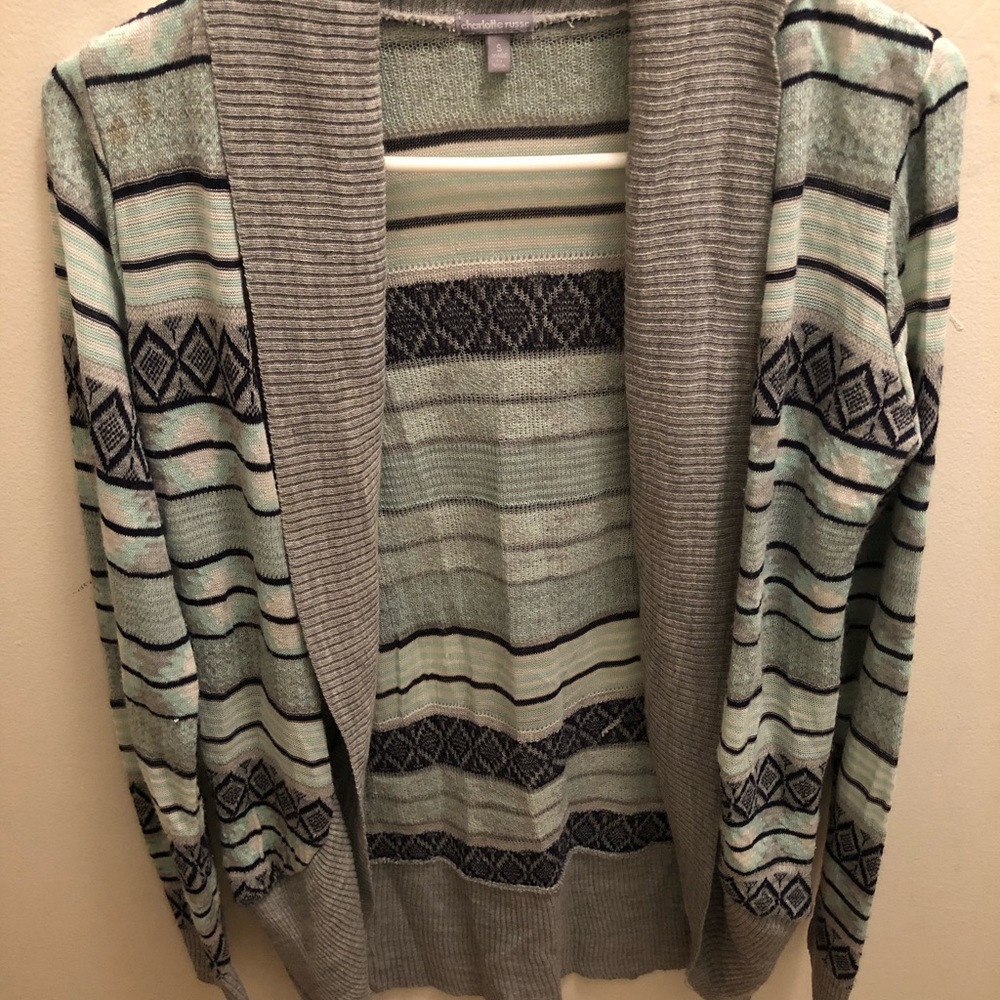 Size SMALL Charlotte Russe open front cardigan